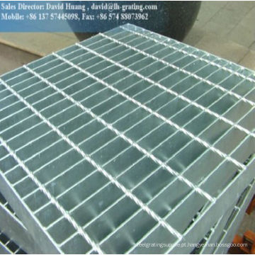 Plataforma de rede de aço galvanizado, grade galvanizada q235, grade galvanizada astm a36